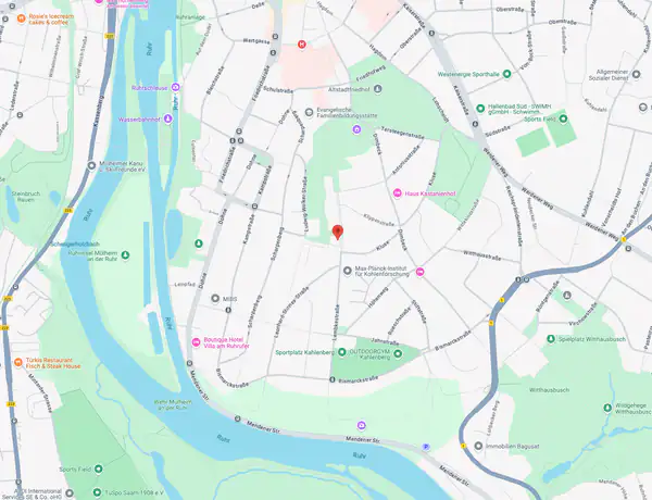 Karte Gebäudereinigungsfirma Mülheim an der Ruhr